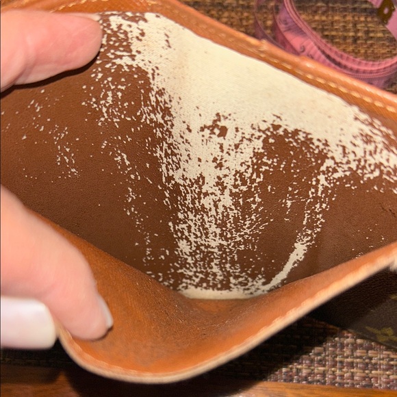 Louis Vuitton Brown and Gold Monogram Wallet - Picture 9 of 11